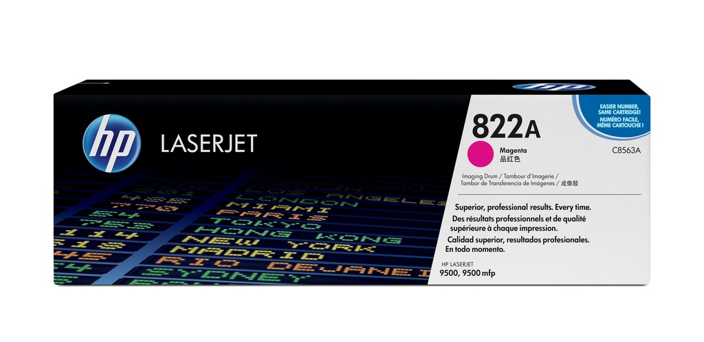 HP - TAMBOR MAGENTA LASERJET 9500 SERIES - 822A (Ref.C8563A)