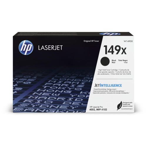 HP - Toner 149X Negro para LaserJet Pro 4002, 4102 (Ref.W1490X)