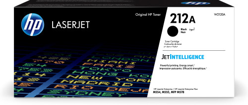HP - TONER NEGRO LASERJET ENTERPRISE M554, M555, M578 -212A (Ref.W2120A)