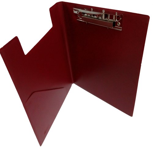 IBERPLAS - CARPETA con PINZA MINICLIP SUPERIOR PVC 4º BURDEOS (Ref.367-02)
