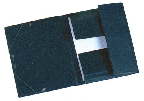 IBERPLAS - CARPETA de GOMAS y SOLAPAS PVC Fº PROLONG. AZUL (Ref.345CS-01)