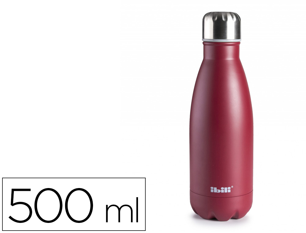 IBILI - BOTELLA TERMO ACERO INOX 500 ml GR (Ref.758450RI)