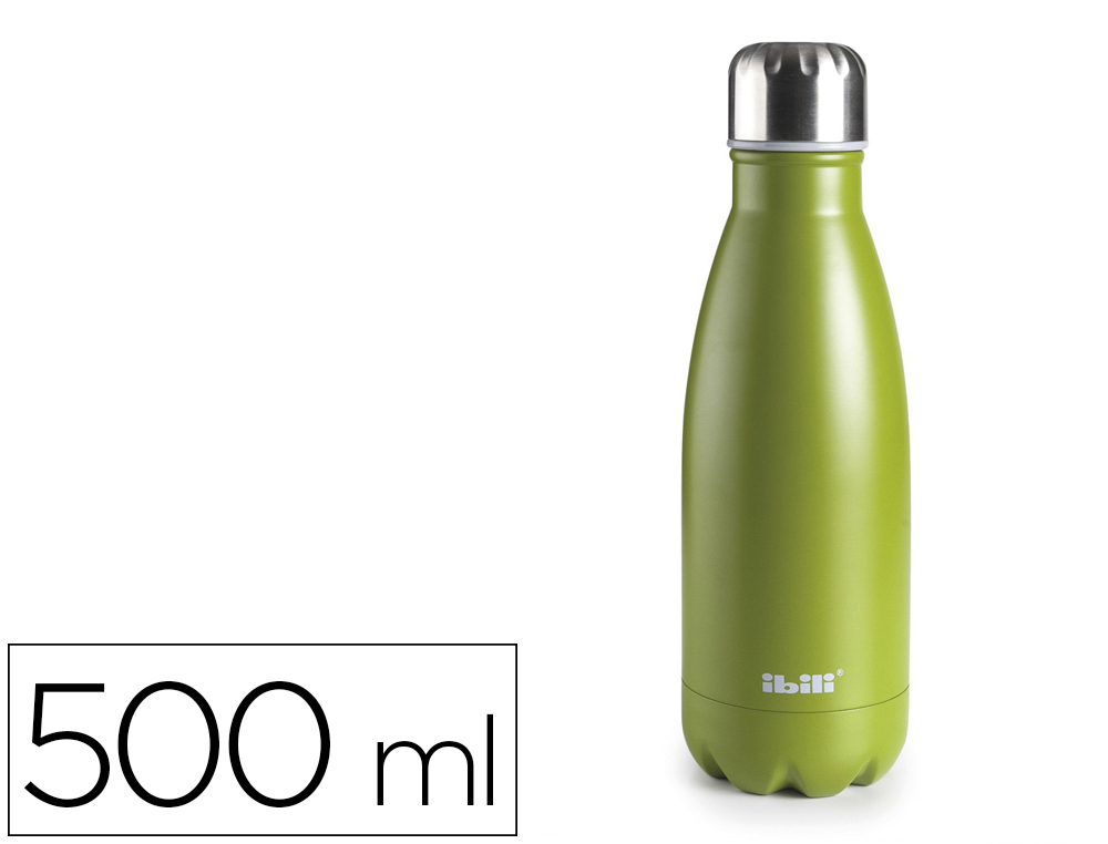 IBILI - BOTELLA TERMO ACERO INOX 500 ml MS (Ref.758450VI)