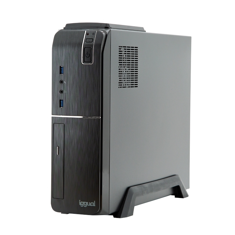 IGGUAL - Caja Micro ATX/ITX Slim 500w 80plus USB 3.0 (Ref.IGG316412)