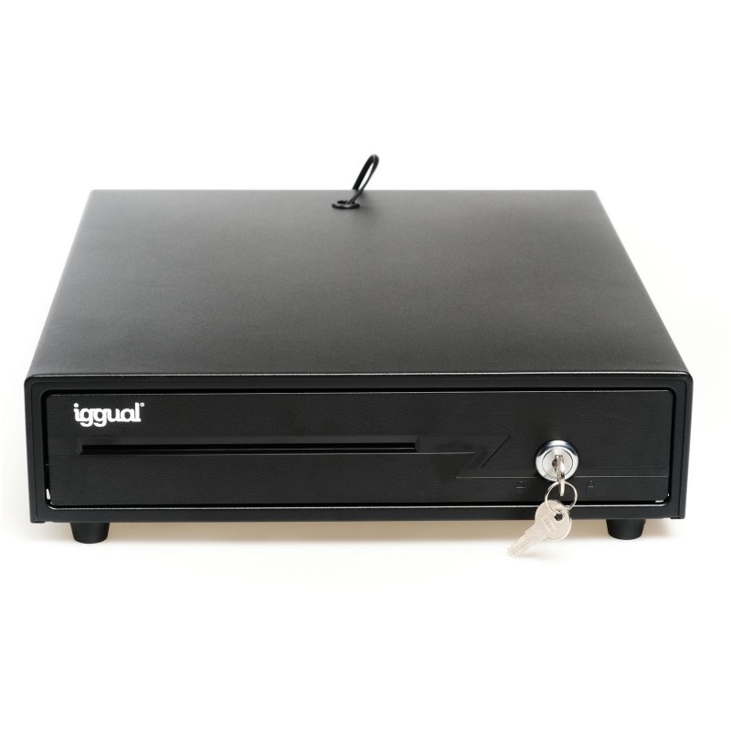 IGGUAL - Cajón Portamonedas IRON-10 38cm 4+6 negro (Ref.IGG316368)