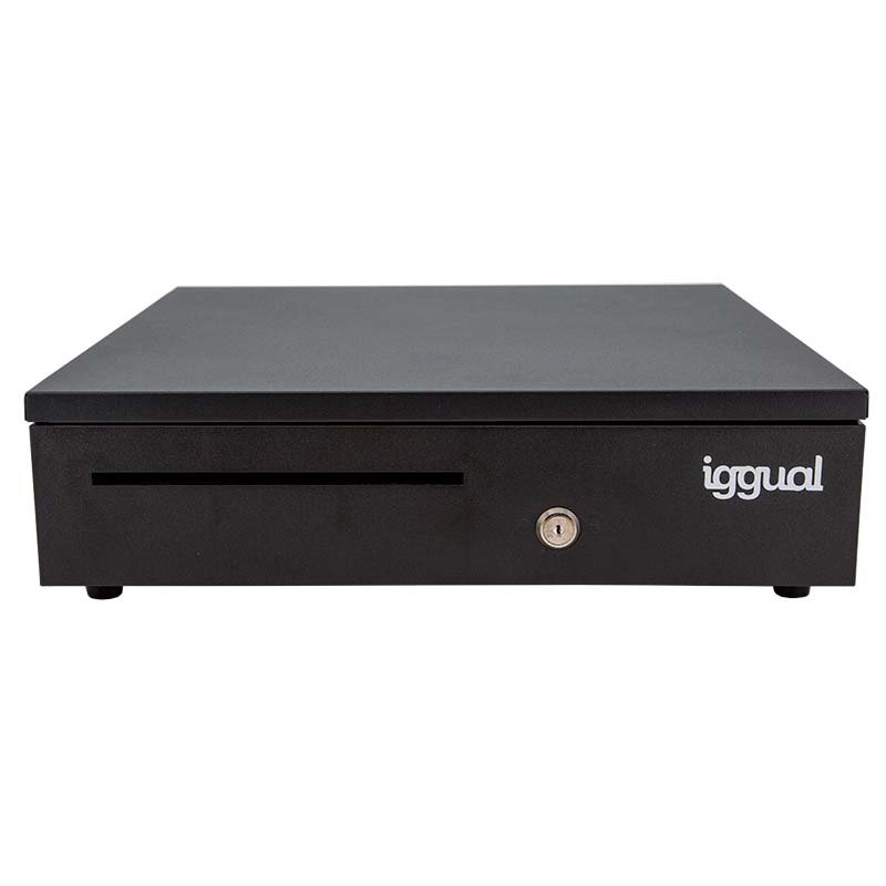 IGGUAL - Cajón Portamonedas IRON-35 42cm 5+6 negro (Ref.IGG317464)