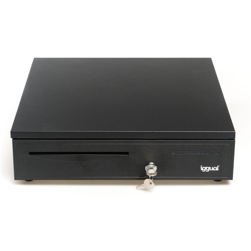 IGGUAL - Cajón Portamonedas IRON-50 42cm 5+8 negro (Ref.IGG316344)