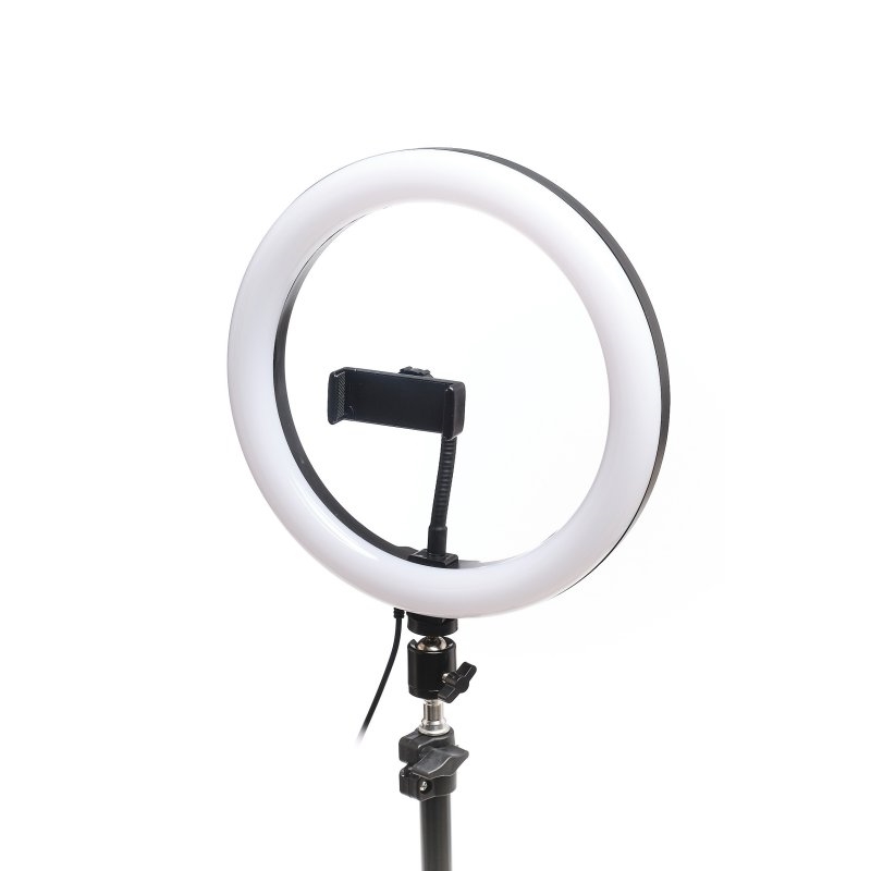 IGGUAL - Kit Anillo luz LED 10" + Trípode 200 cm (Ref.IGG317242+IGG317235)