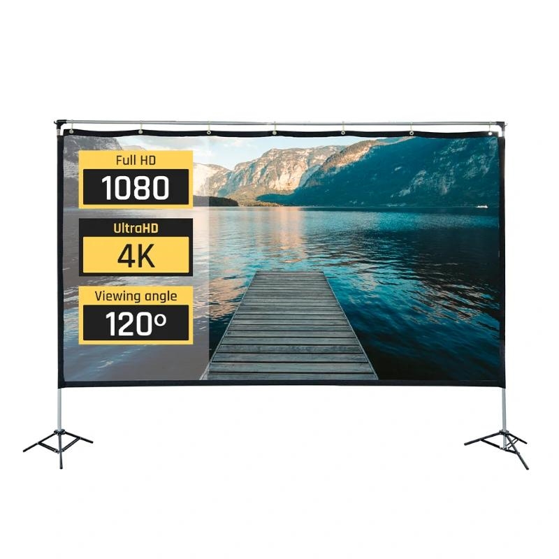 IGGUAL - Pantalla exterior portable 120" 265x149 cm (Ref.IGG317396)