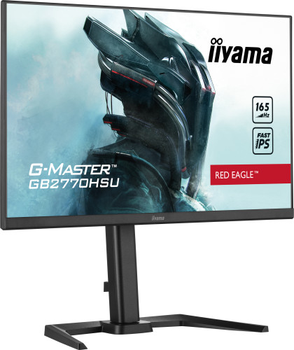 IIYAMA - MONITOR 27" GAMING , FHD, 165HZ, 0.8 MS, HDMI, USB, DISPLAYPORT, (Ref.GB2770HSU-B5)