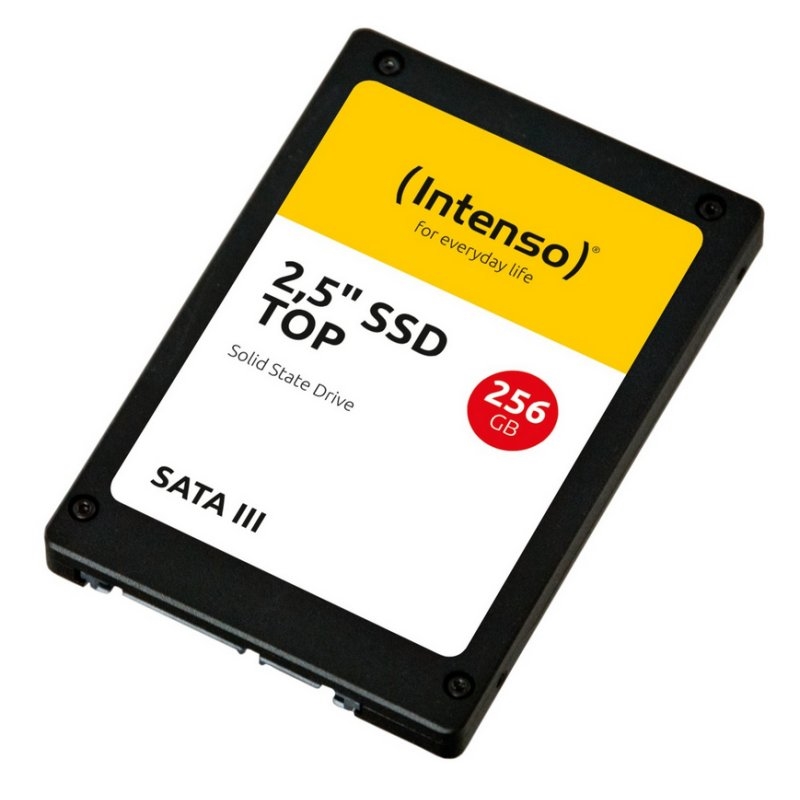 INTENSO - Top SSD 256GB 2.5" Sata3 (Canon L.P.I. 5,45€ Incluido) (Ref.3812440)