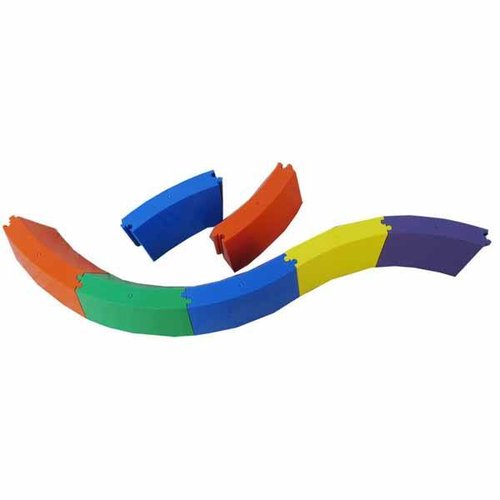 JIM SPORTS - PASILLO SENSORIAL CURVO (10 piezas) (Ref.0008202)