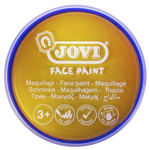 JOVI - MAQUILLAJE CREMA FACE PAINT BOTE de 20 ml CAJA de 5 ORO (Ref.17738)