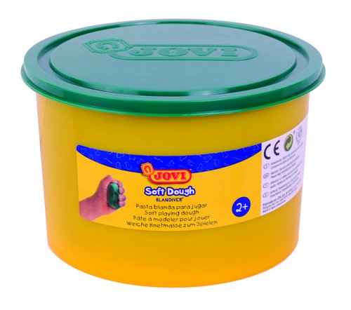 JOVI - PLASTILINA BLANDIVER SOFT DOUGH 460 gr. VERDE (Ref.46004)
