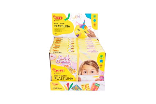 JOVI - PLASTILINA COOL CANDY EXP.6 (Ref.26302)