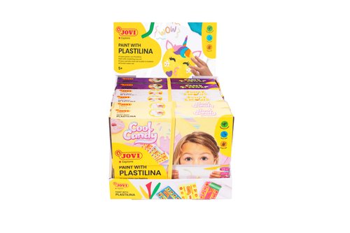 JOVI - PLASTILINA PINTAR PLASTILINA EXP.6 (Ref.26301)
