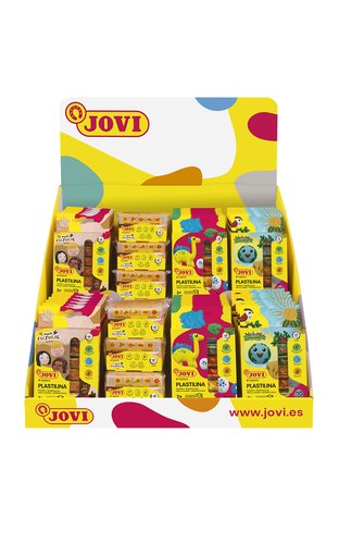 JOVI - PLASTILINA SURTIDO DE 54 (Ref.D04002)