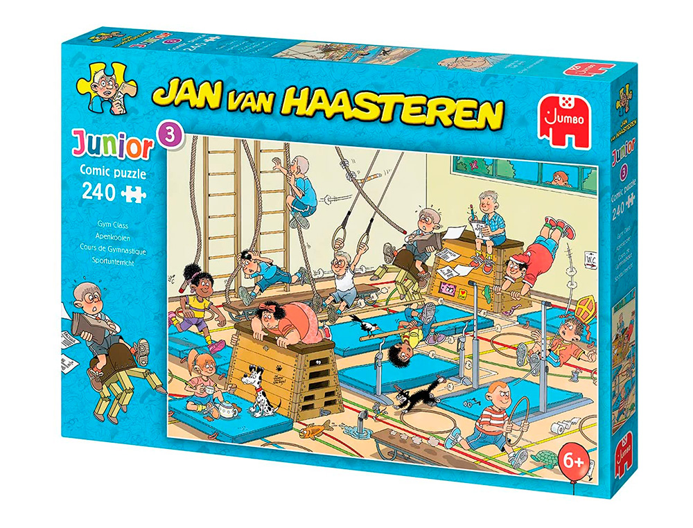JUMBO - PUZLE JAN VAN HAASTEREN CLASE DE GYM 240 PIEZAS PIEZAS (Ref.20060)