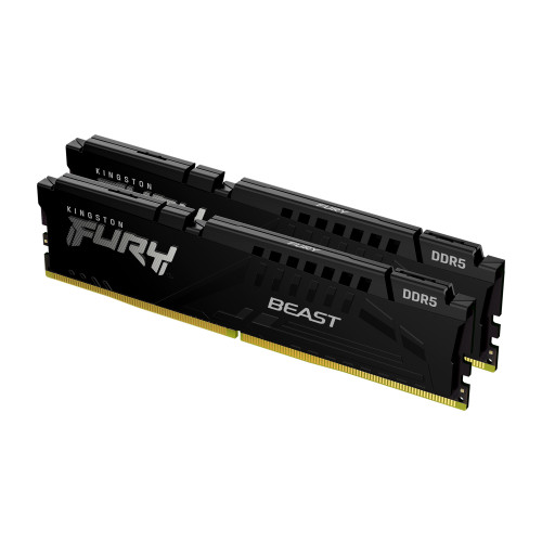 KINGSTON - Technology FURY Beast módulo de memoria 16 GB 2 x 8 GB DDR5 5600 MHz (Ref.KF556C40BBK2-16)