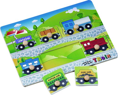 KLUGER - JUEGO ENSARTE 7 PIEZAS TREN (Ref.D11017)