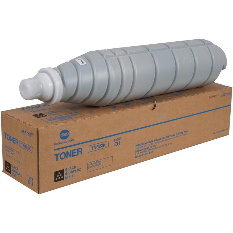 KONICA MINOLTA - KONICA - MINOLTA TONER ACCURIOPRESS C 6085, C 6100 - TN622K (Ref.A5E7151)