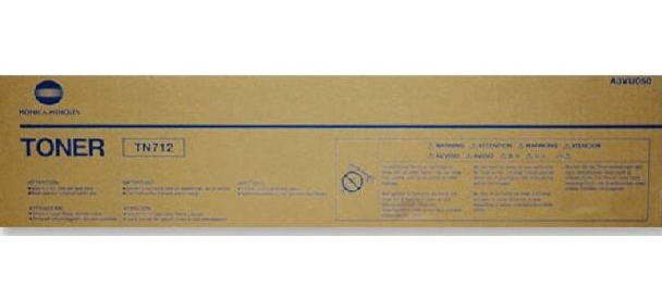 KONICA MINOLTA - Toner negro TN712 par Bizhub 654e 754eC654 . (Ref.A3VU050)