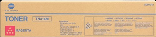 KONICA MINOLTA - TONER TN-314M BIZHUB C353/355 MAGENTA 20.000 PAG. (Ref.TN314M)
