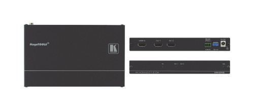KRAMER - Electronics VM-2H2 amplificador de línea de video Negro (Ref.10-804080190)