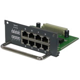 KTI NETWORKS - KTI 8-port 100Base-FX slided-in module, multimode, ST, 2Km (Ref.KS-2601-8MT)