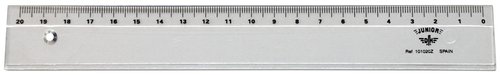 KUM - REGLA CRISTAL ZURDOS 20 CENTIMETROS (Ref.101028Z)