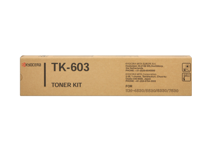 KYOCERA MITA - KYOCERA TÓNER KM-4530/5530 / KM-6330 / KM-7530 TK 603 (Ref.0T2BC0NL)