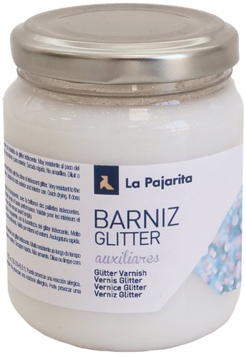 LA PAJARITA - BARNIZ PAJARITA GLITTER IRIDISCENTE 175ml (frasco) (Ref.151737)