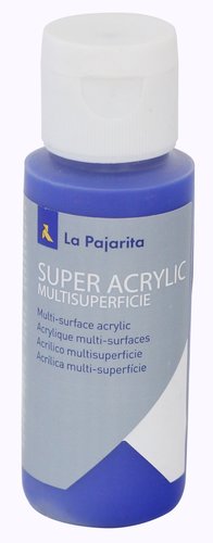 LA PAJARITA - PINTURA ACRILICA 60 ml (bote) AZUL ULTRAMAR A-59 (Ref.183276)