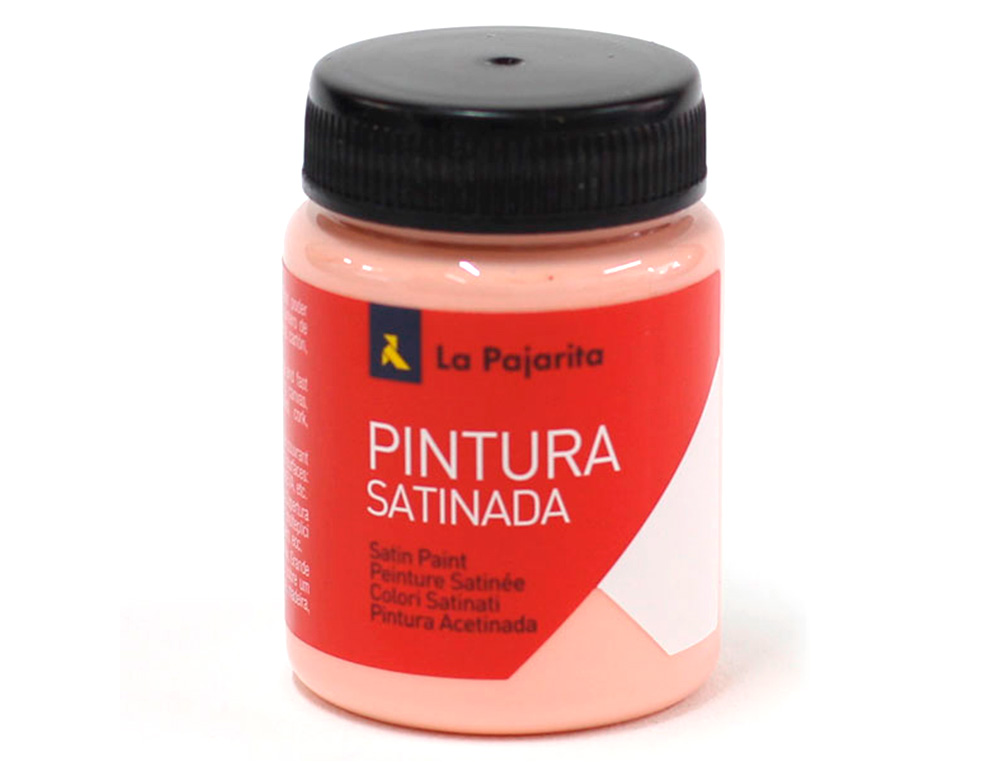 LA PAJARITA - TÉMPERA ESCOLAR BOTE DE 35ML SATINADA ROSA MEDIO L-29 (Ref.168822)