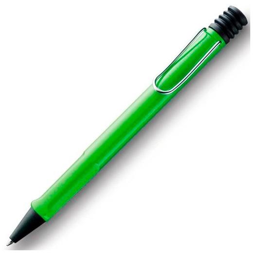 LAMY - BOLÍGRAFO SAFARI GREEN 213M PUNTA MEDIA TINTA AZUL RECARGABLE COLOR VERDE EN ESTUCHE (Ref.1225549)