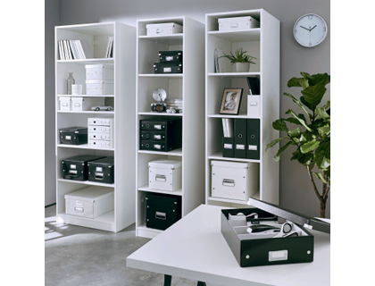 LEITZ - ARCHIVADOR CAJA PARA CD/DVD CLICK&STORE 143x136x352 NEGRO (Ref.60410095)