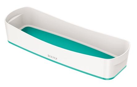 LEITZ - BANDEJA ORGANIZADORA MYBOX WOW 307X55X105MM TURQUESA/BLANCO (Ref.52581051)