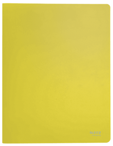 LEITZ - CARPETA POLIPROPILENO CON 40 FUNDAS A4 RECYCLE AMARILLO (Ref.46770015)