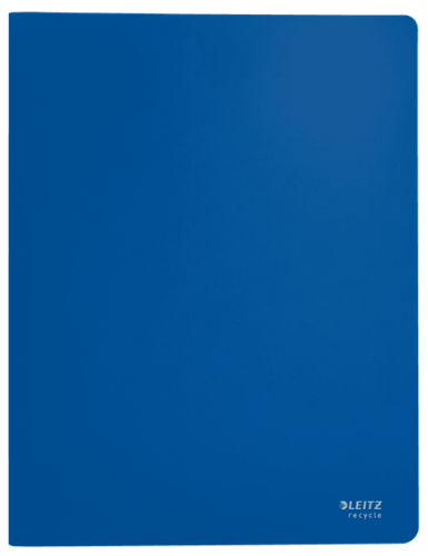 LEITZ - CARPETA POLIPROPILENO CON 40 FUNDAS A4 RECYCLE AZUL (Ref.46770035)