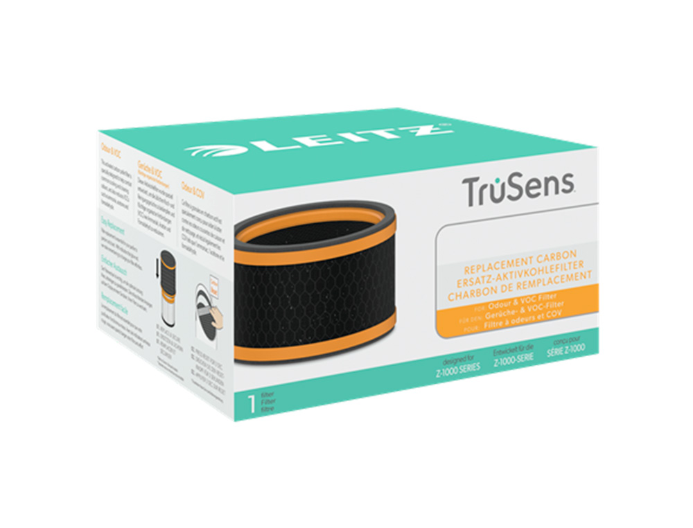 LEITZ - FILTRO DE CARBONO HEPA PARA PURIFICADOR DE AIRE Z-1000 PEQUEÑO OLORES Y COVID (Ref.2415122)