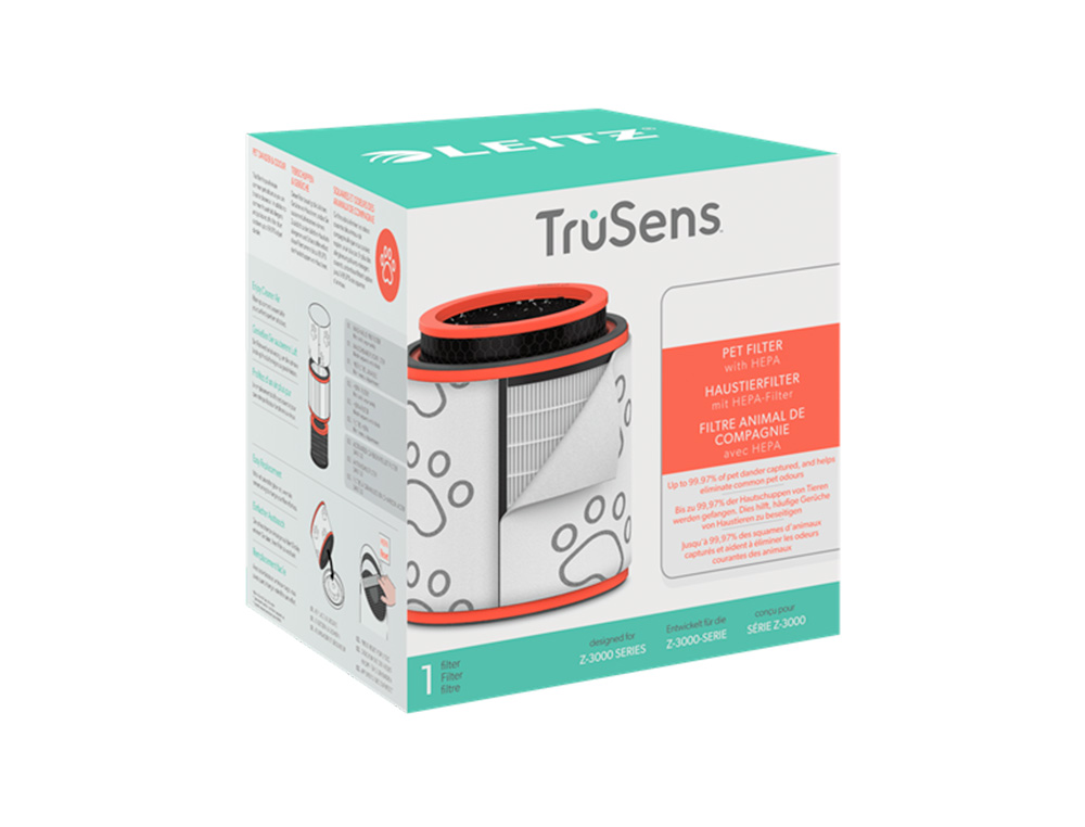 LEITZ - FILTRO HEPA PARA PURIFICADOR DE AIRE GRANDE Z-3000/Z-3500 PARA MASCOTAS (Ref.2415131)