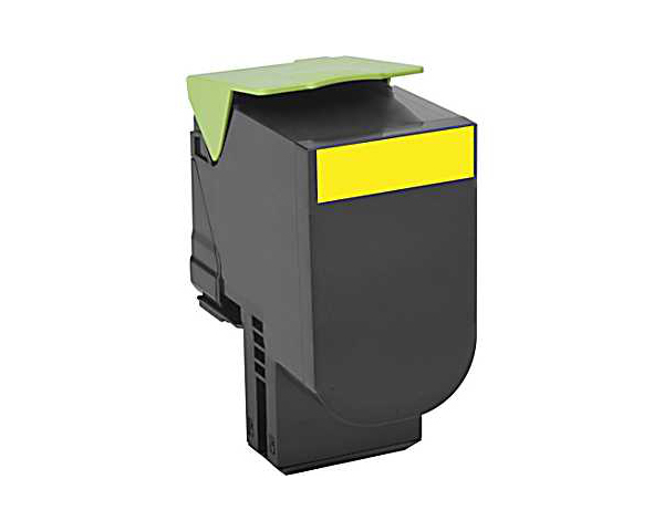 LEXMARK - 800S4 Cartucho de toner amarillo (2k) (Ref.80C0S40)