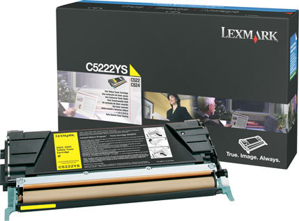 LEXMARK - C522, C524, C53x Cartucho toner amarillo (3K) (Ref.C5222YS)