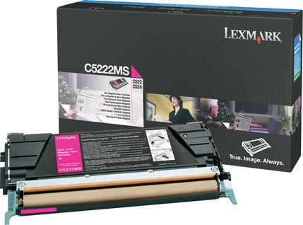 LEXMARK - C522, C524, C53x Cartucho toner magenta (3K) (Ref.C5222MS)