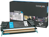 LEXMARK - C534 Cartucho toner cian Extra Alto Rendimiento (7K) (Ref.C5342CX)