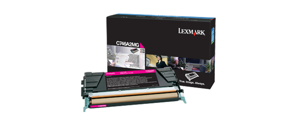 LEXMARK - C746, C748 Cartucho toner magenta (Ref.C746A2MG)