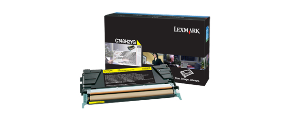 LEXMARK - C748 Cartucho de toner amarillo Alto Rendimiento (Ref.C748H2YG)