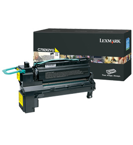 LEXMARK - C792 Cartucho de impresion amarillo Extra Alto Rendimiento (20K) (Ref.C792X2YG)