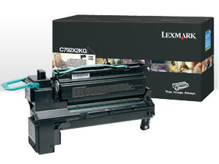 LEXMARK - C792 Cartucho de impresion negro Extra Alto Rendimiento (20K) (Ref.C792X2KG)
