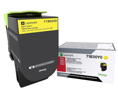 LEXMARK - CS/CX 317 Cartucho de toner amarillo (Ref.71B0040)